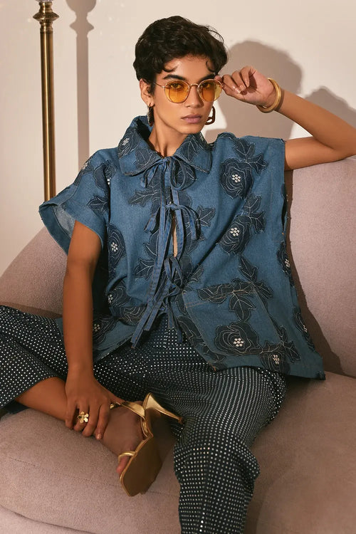 Artisan Patchwork Shacket