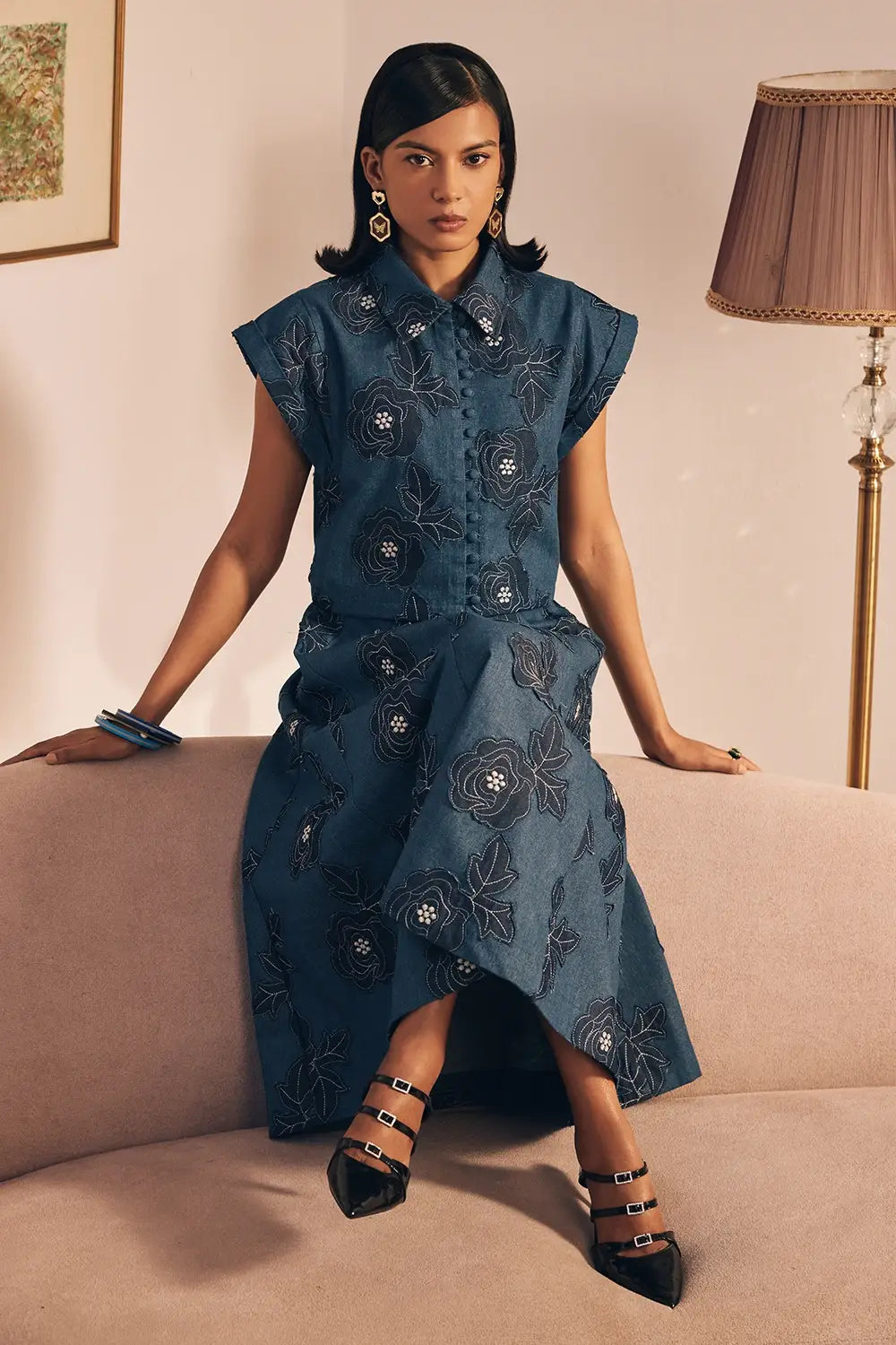 Floral Bloom Skirt Set