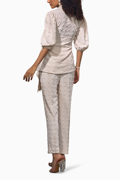 Creamy Cloud Co-ord Set