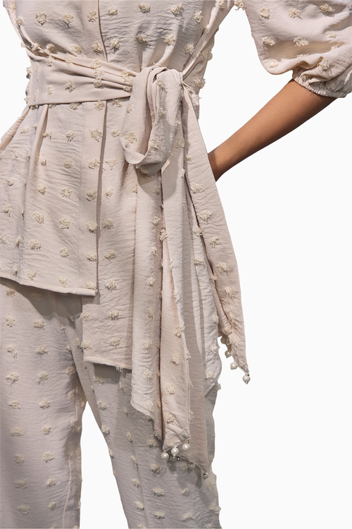 Creamy Cloud Co-ord Set
