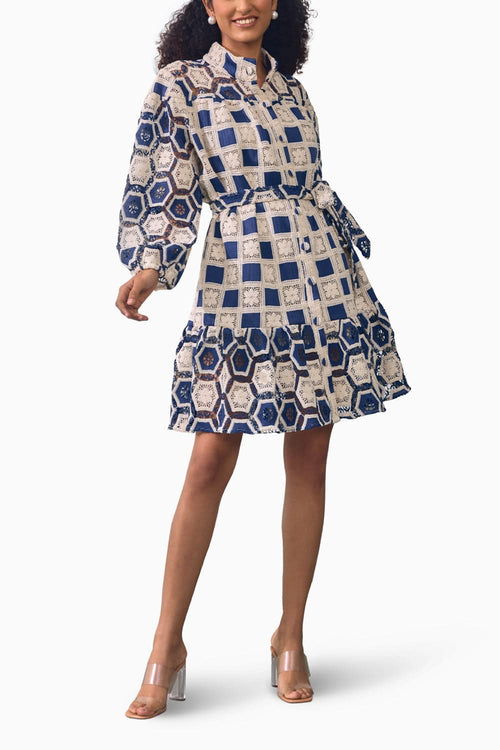 Azure Whispers Dress