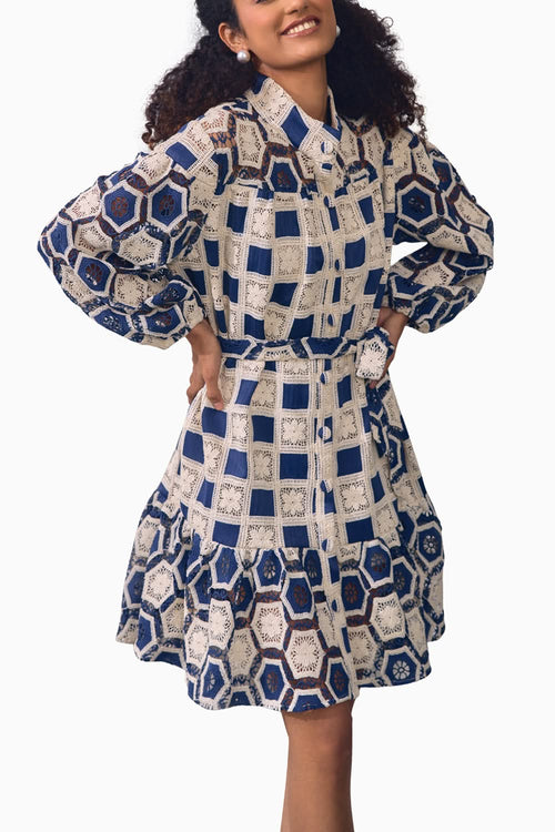 Azure Whispers Dress
