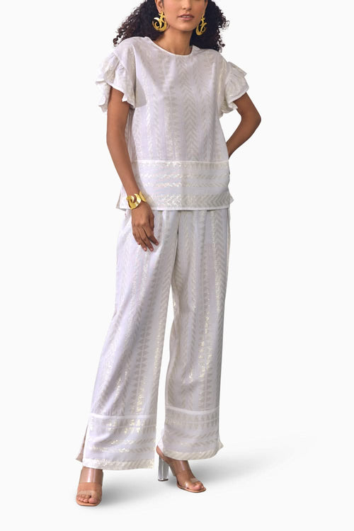Dazzling Snowfall Co-ord Set