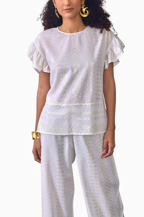 Dazzling Snowfall Co-ord Set