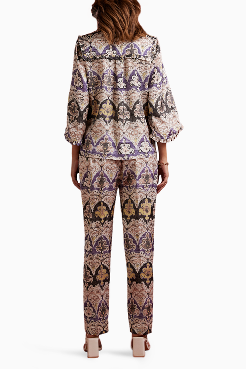 Posh Print Collar Co-ord Set