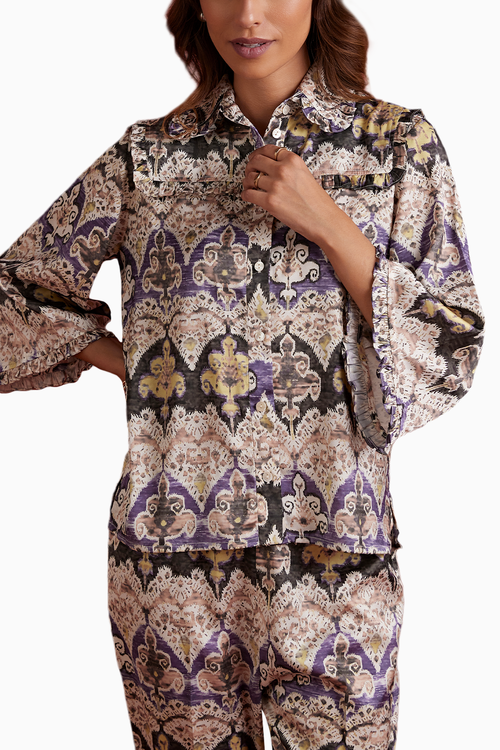 Posh Print Collar Co-ord Set