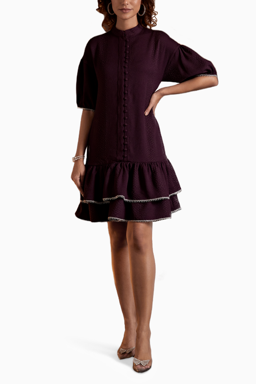 Royal Plum Dress