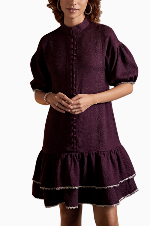 Royal Plum Dress
