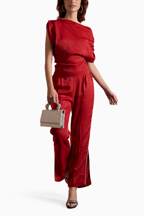 Scarlet Sizzel Co-ord Set