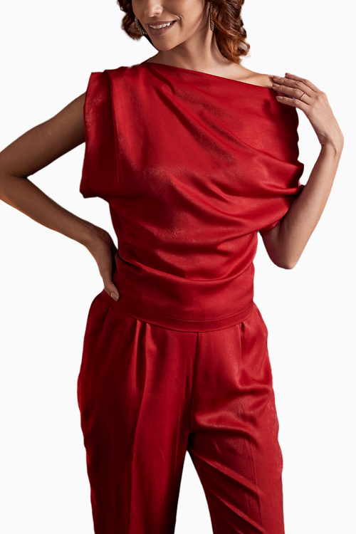 Scarlet Sizzel Co-ord Set