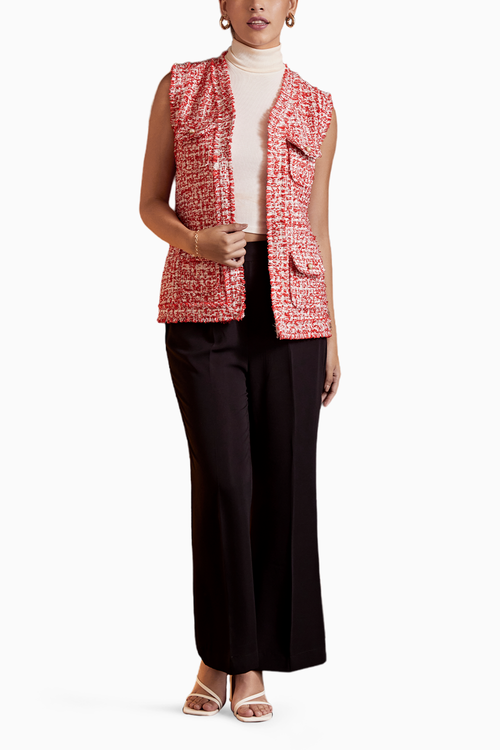 Ruby Chic Vest Jacket