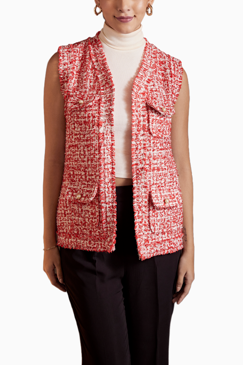 Ruby Chic Vest Jacket