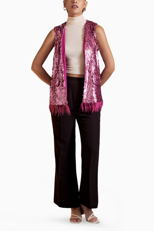 Rose Glitter Jacket