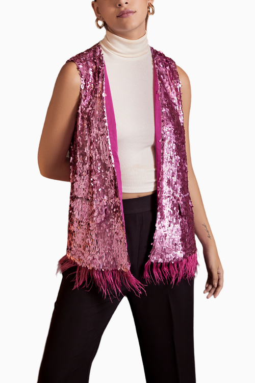 Rose Glitter Jacket