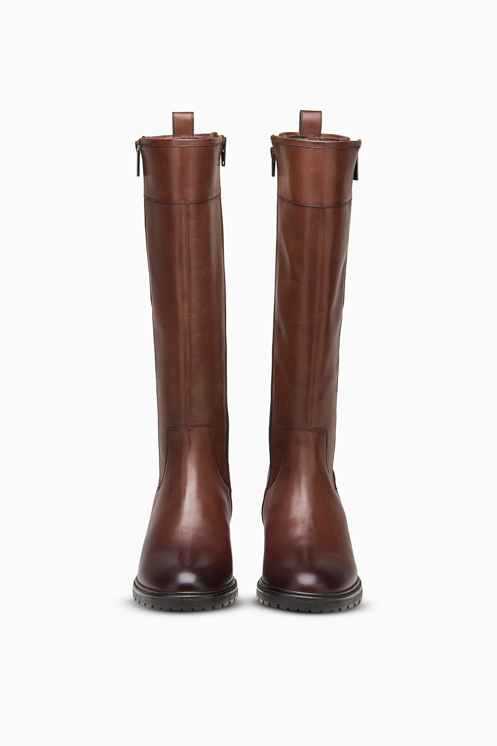 Plush Long Brown Boot