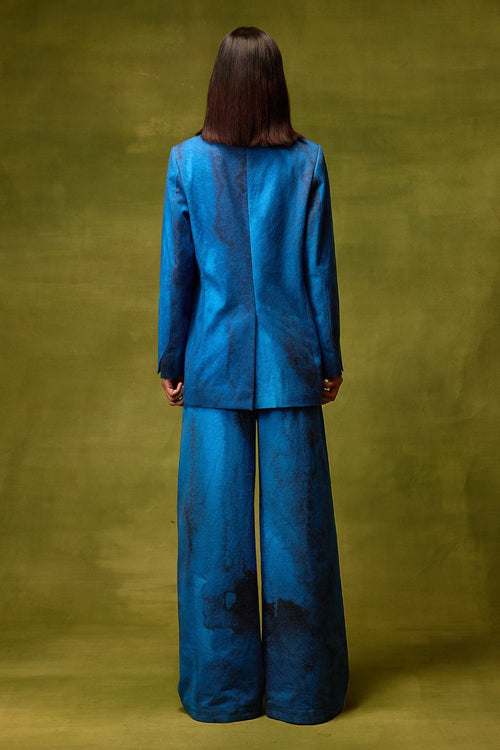 Saphire Muse Blazer with Pants