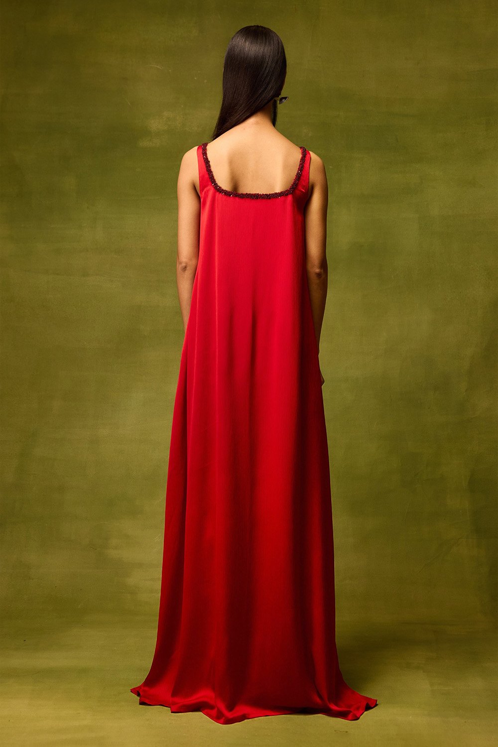 Roselle Glow Maxi Dress