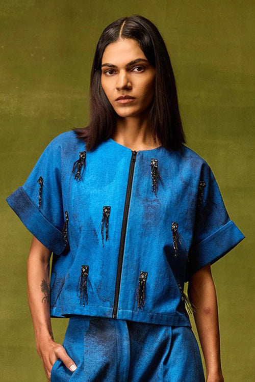 Saphire Muse Kimono Top