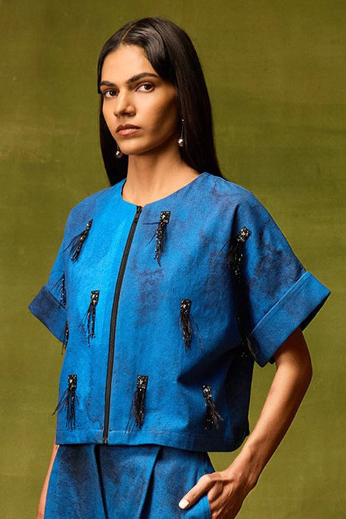 Saphire Muse Kimono Top