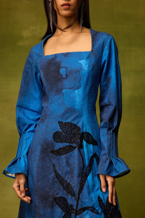 Saphire Muse Flora Midi Dress