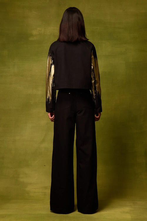 Twilight Gold Cropped Jacket