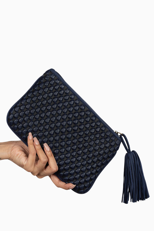 Blue Zeus Large Pochette