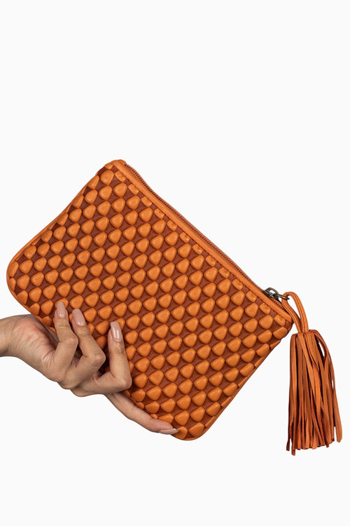 Oxide Orange Large Pochette