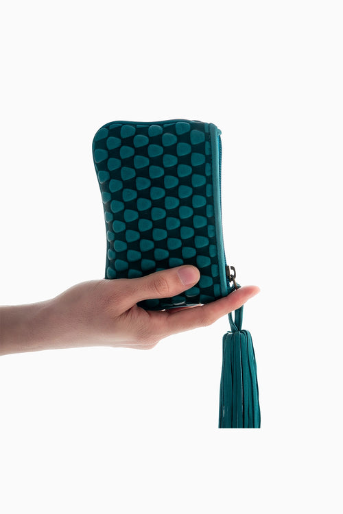 Aquamarine Blue Small Pochette