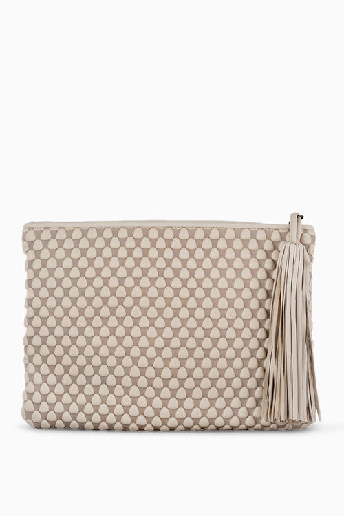 Cream Beige Extra Large Pochette