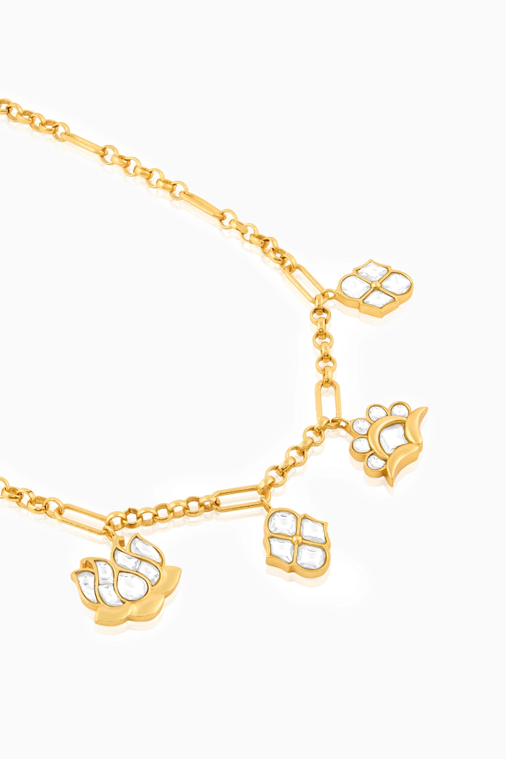 Noor Polki Charm Necklace