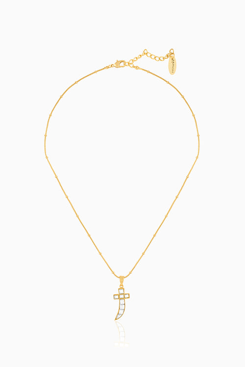 Raani Polki Dagger Necklace
