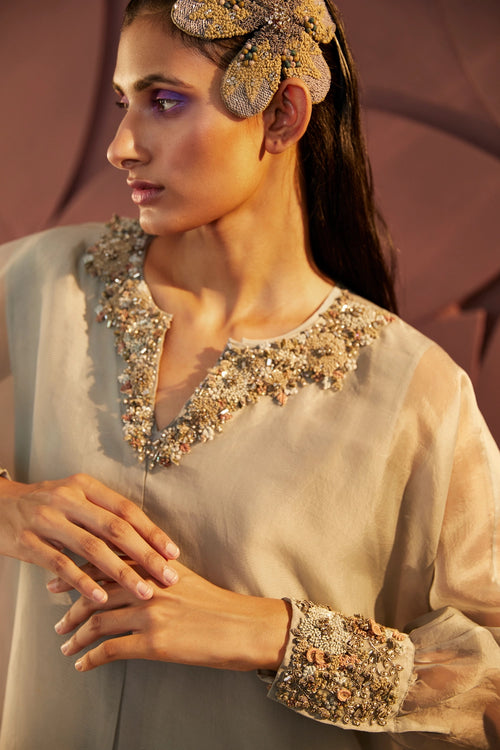 Bijou Bleue Kaftan Set