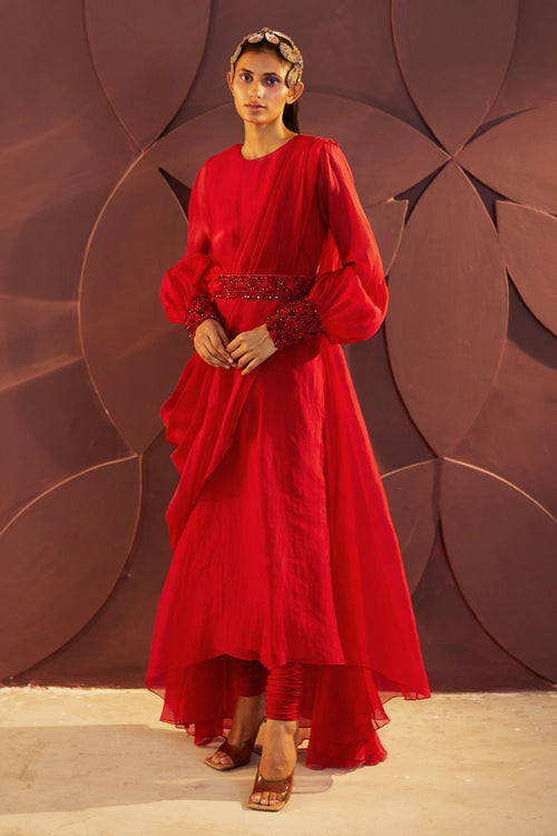 Rouge Kurta Set