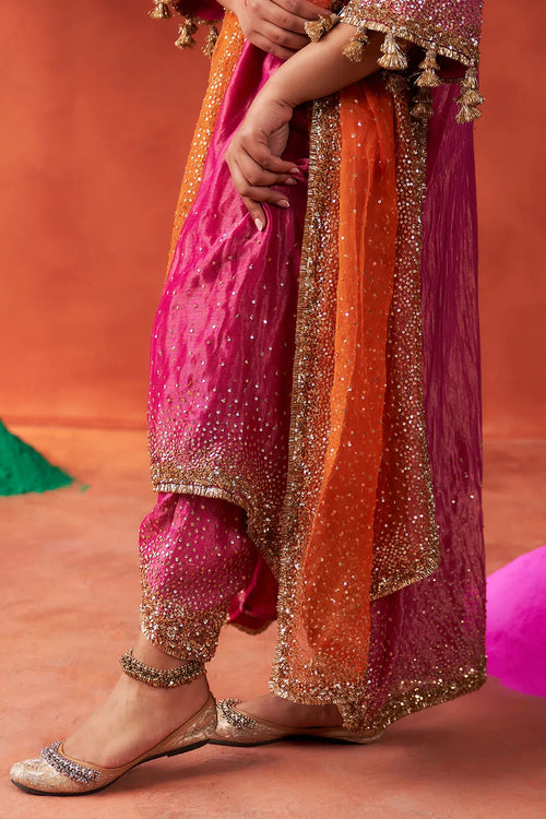 Phulkari Kurta Set - The Sverve