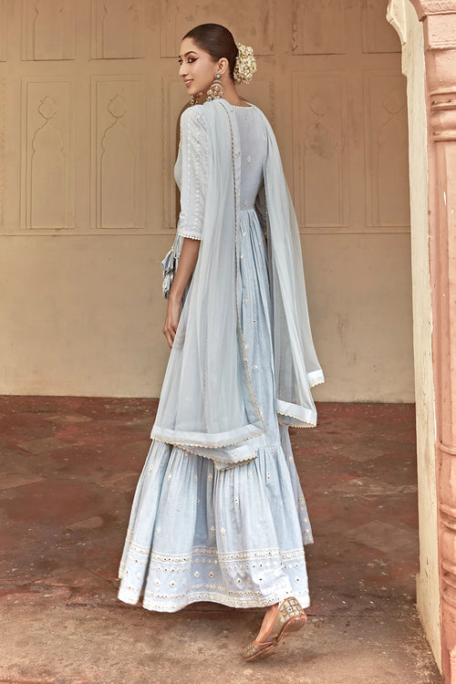 Ice Blue All Three Angrakha