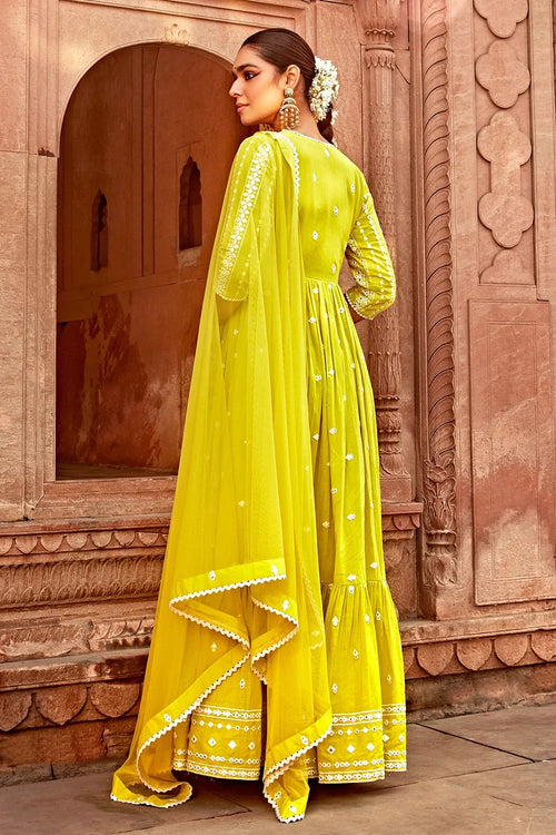 Neon Green All Three Angrakha