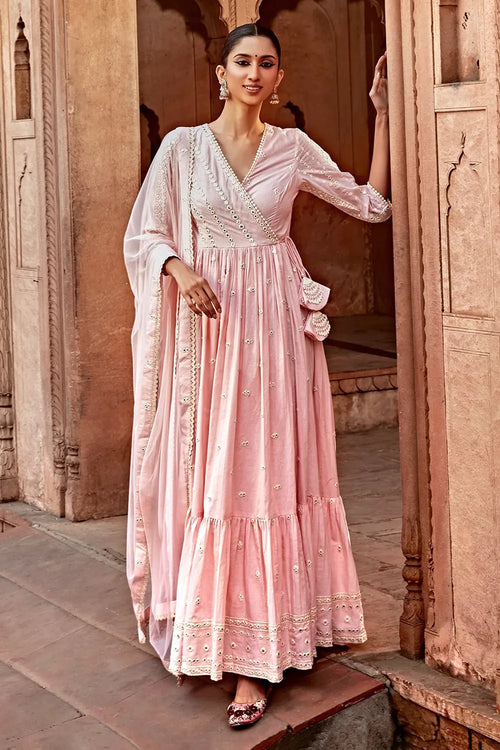 Blush Pink All Three Angrakha