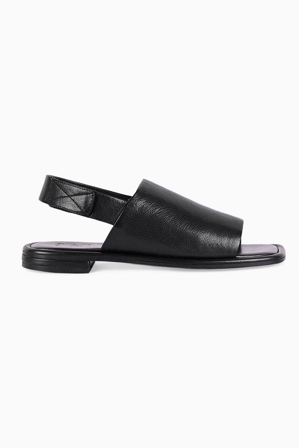 Page Black Leather Flats