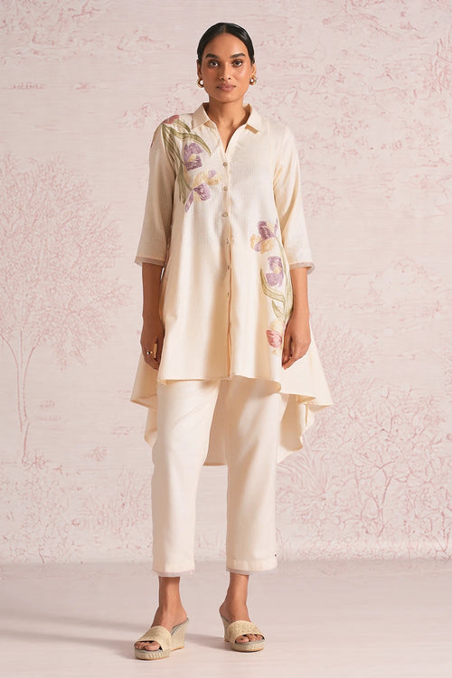 Painted Petals Parchment Ice Cream Cone  Co-ord