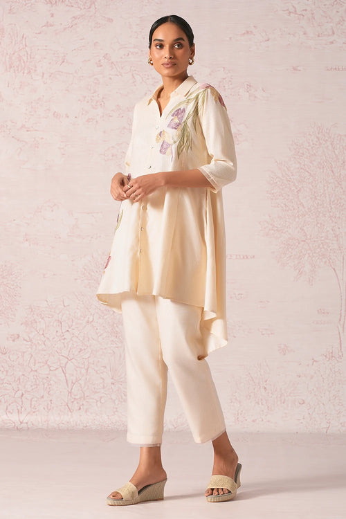 Painted Petals Parchment Ice Cream Cone  Co-ord