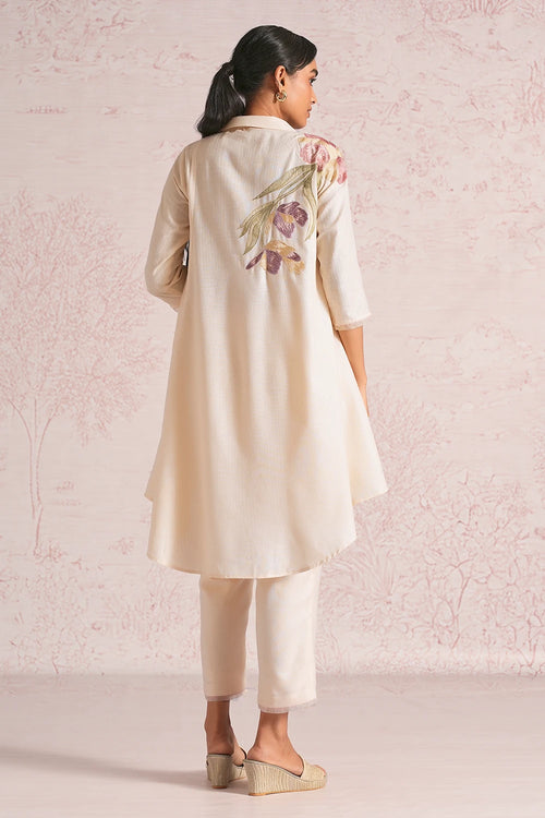 Painted Petals Parchment Ice Cream Cone  Co-ord