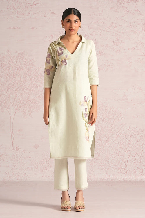 Painted Petals Bonny Kurta Set