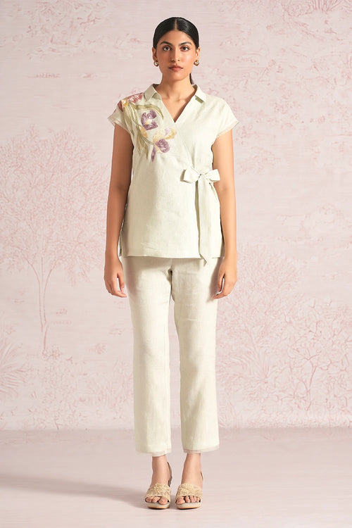 Painted Petals Bonny Wrap Co-ord