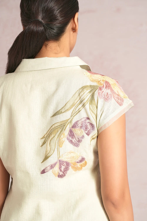 Painted Petals Bonny Wrap Dress