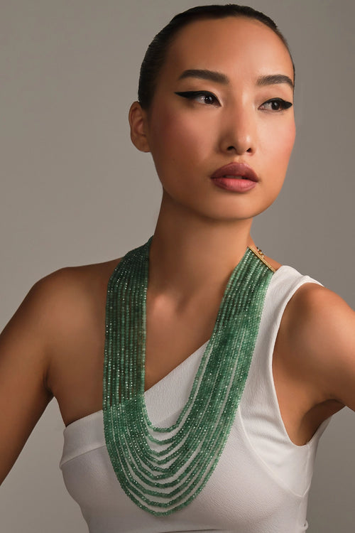 Pana Green Necklace