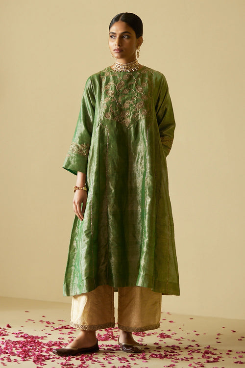 Panna Falaknuma Tissue Kurta Set