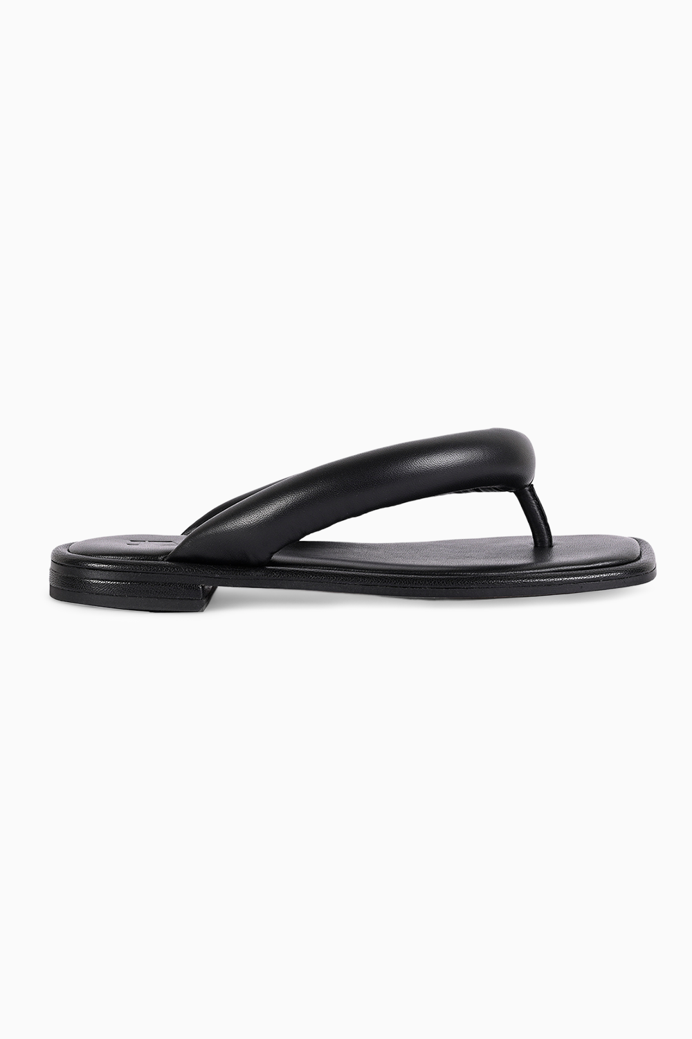 Patrick Black Leather Flats