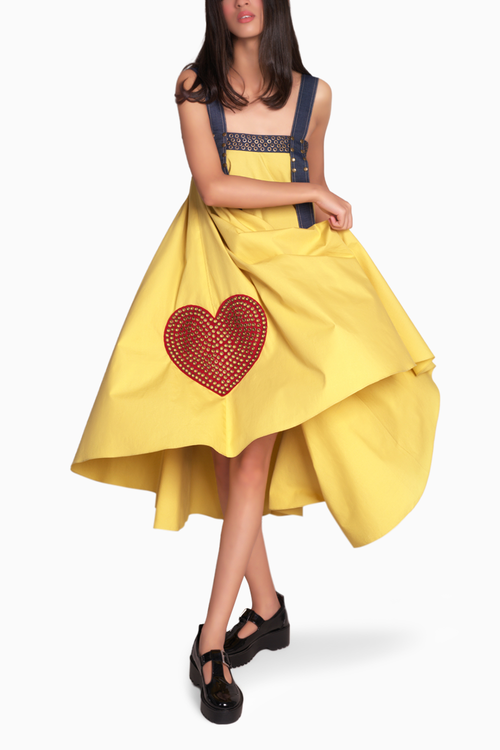 Paula Yellow Dress