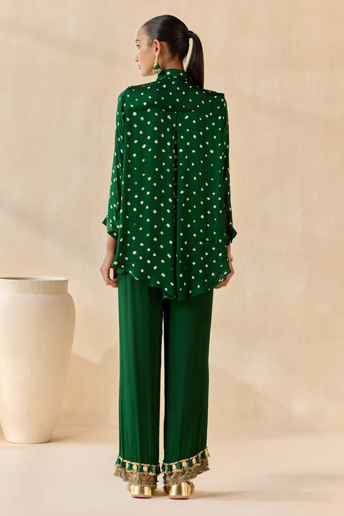 Pavitra Green Co-ord Set