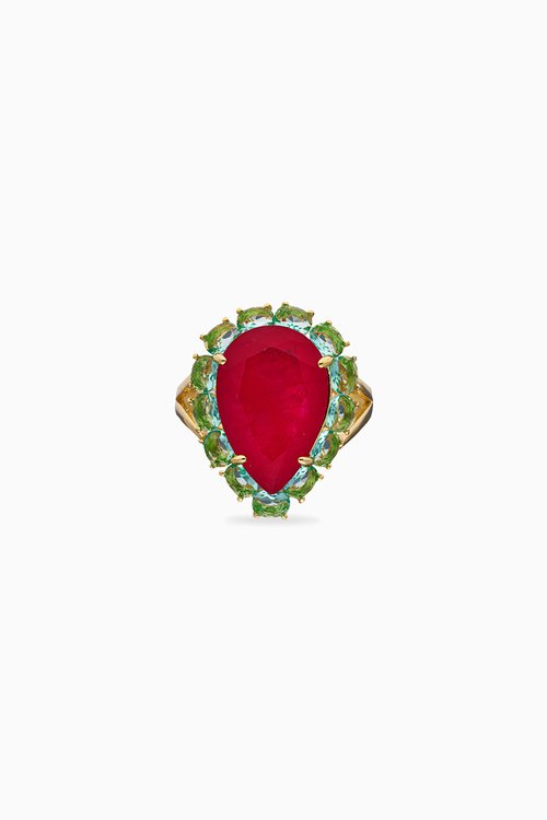 Peacock Paradise Ring